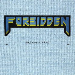 Forbidden - Big Embroidery Patch