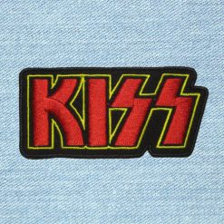 Kiss - Small Embroidery Patch