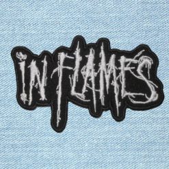 In Flames - Small Embroidery Patch