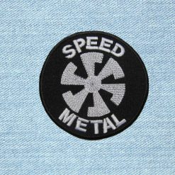 Speed Metal - Small Embroidery Patch