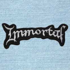 Immortal - Small Embroidery Patch