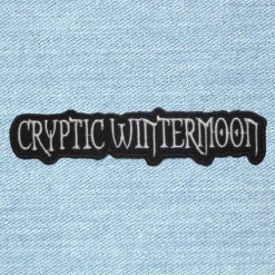 Cryptic Wintermoon - Small Embroidery Patch