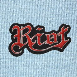 Riot - Small Embroidery Patch
