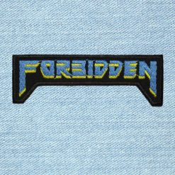 Forbidden - Small Embroidery Patch
