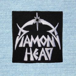 Diamond Head - Small Embroidery Patch