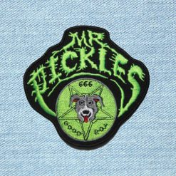 Mr Pickles - Small Embroidery Patch