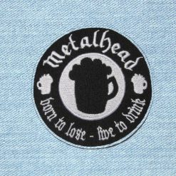 Metalhead - Small Embroidery Patch