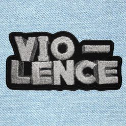 Violence - Small Embroidery Patch