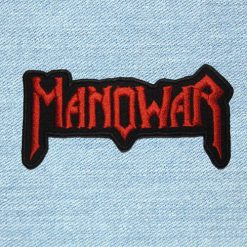 Manowar - Small Embroidery Patch