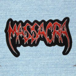 Massacra - Small Embroidery Patch