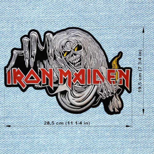 Iron Maiden Tnotb - Big Embroidery Patch - King Of Patches