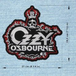 Ozzy - Big Embroidery Patch