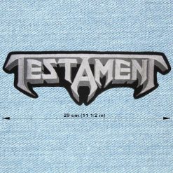 Testament - Big Embroidery Patch