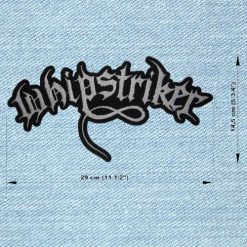 Whipstriker - Big Embroidery Patch