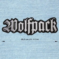 Wolfpack - Big Embroidery Patch