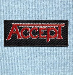 Accept - Small Embroidery Patch