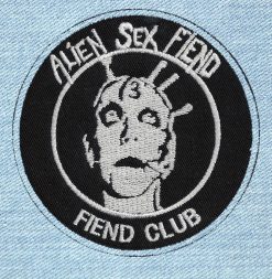 Alien Sex Fiend - Small Embroidery Patch