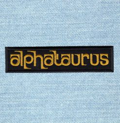 Alphataurus - Small Embroidery Patch