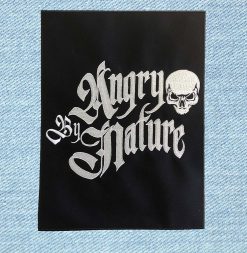 Angry By Nature - Small Embroidery Patch