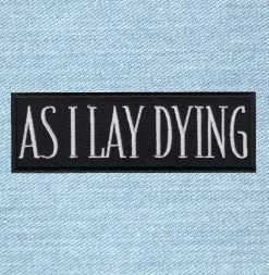 As I Lay Dying - Small Embroidery Patch