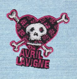 Avril Lavigne - Small Embroidery Patch