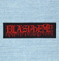 Blasphemy - Small Embroidery Patch