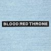 Blood Red Throne - Small Embroidery Patch