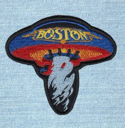 Boston Guitar - Small Embroidery Patch