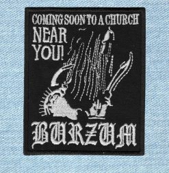 Burzum - Small Embroidery Patch
