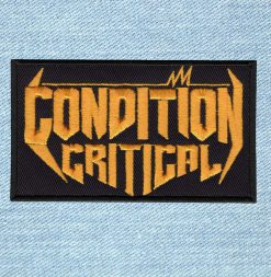Condition Critical - Small Embroidery Patch