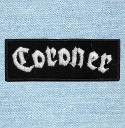 Coroner - Small Embroidery Patch