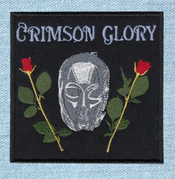 Crimson Glory - Small Embroidery Patch