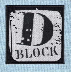 D Block - Small Embroidery Patch