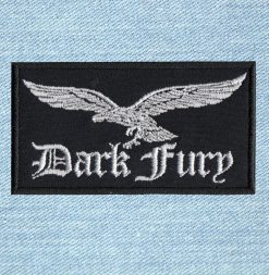 Dark Fury - Small Embroidery Patch