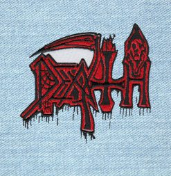 Death - Small Embroidery Patch
