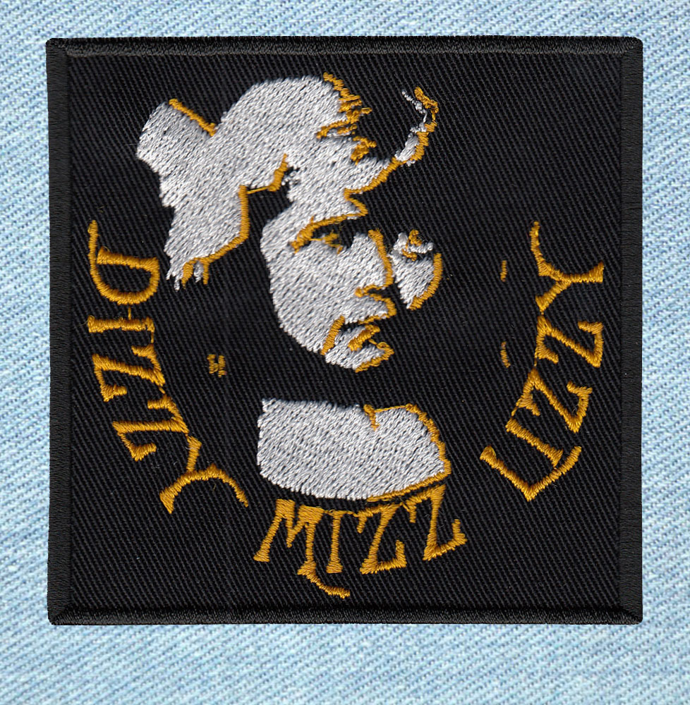 Dizzy Mizz Lizzy - Small Embroidery Patch - King Of Patches