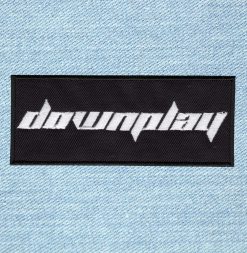 Downplay - Small Embroidery Patch