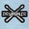 Drummer - Small Embroidery Patch