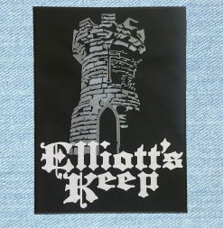 Elliotts Keep Back - Small Embroidery Patch
