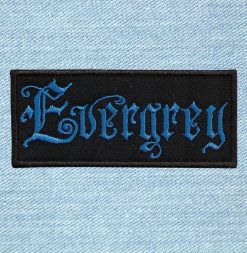 Evergrey - Small Embroidery Patch
