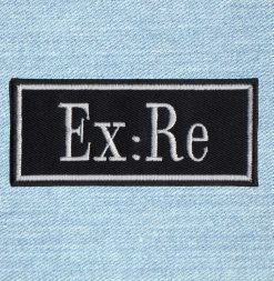 Ex Re - Small Embroidery Patch