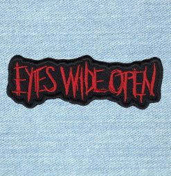 Eyes Wide Open - Small Embroidery Patch