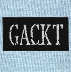 Gackt - Small Embroidery Patch