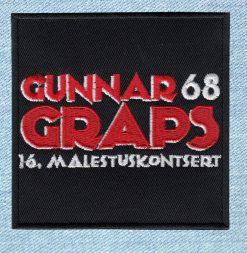 Gunnar Graps 68 - Small Embroidery Patch