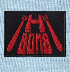H Bomb - Small Embroidery Patch