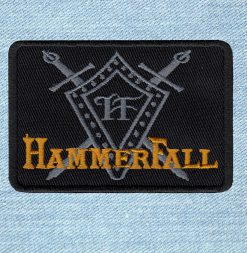Hammerfall - Small Embroidery Patch