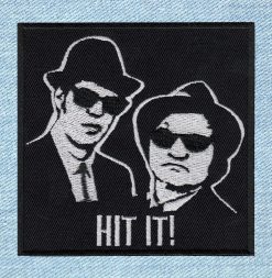 Hit It - Small Embroidery Patch