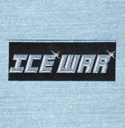 Ice War - Small Embroidery Patch