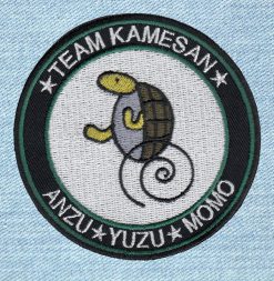 Kamesan - Small Embroidery Patch