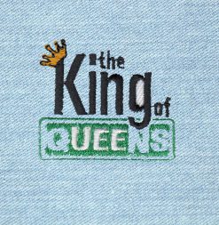 King Of Queens - Small Embroidery Patch
